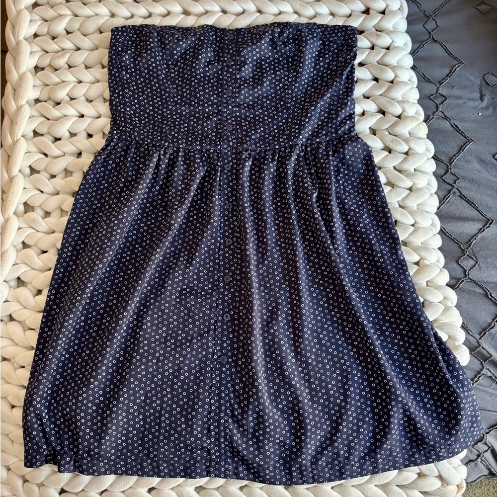 GAP Strapless Sweetheart Dress size large